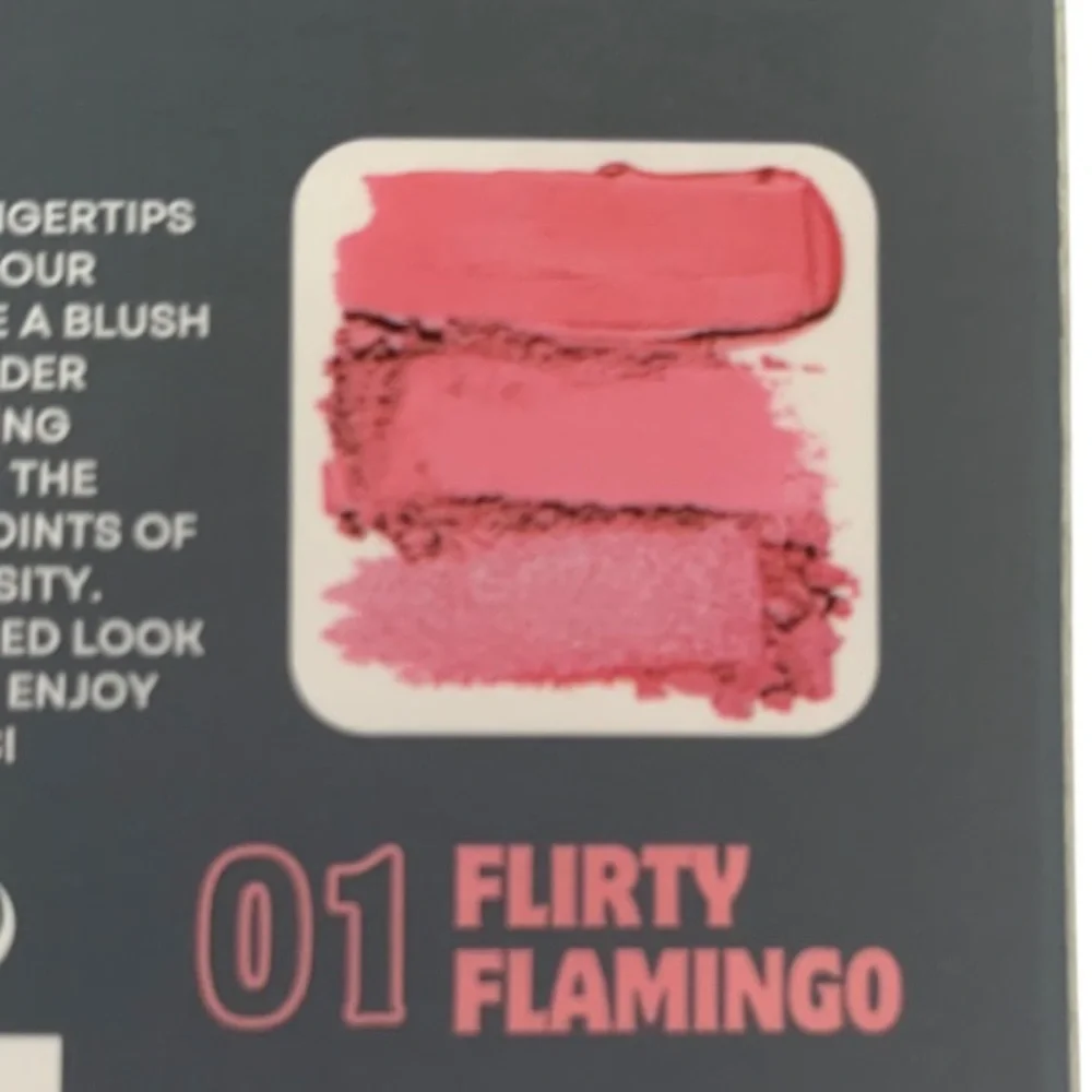 OZ LAB BEAUTY Pinch Perfect Cream + Powder Blush Trio • Flirty Flamingo NIB